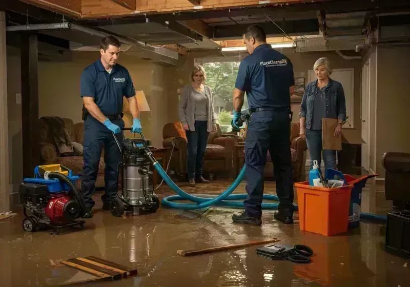 Basement Water Extraction and Removal Techniques process in Midway, TN